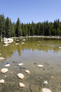 加利福尼亚州优胜美地国家公园湖
