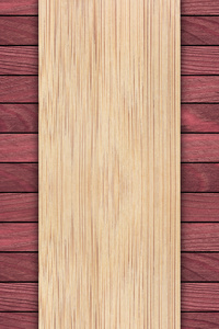 背景所作的木板