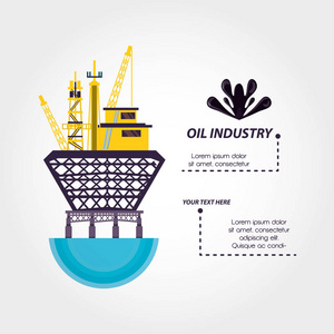 海洋平台石油工业