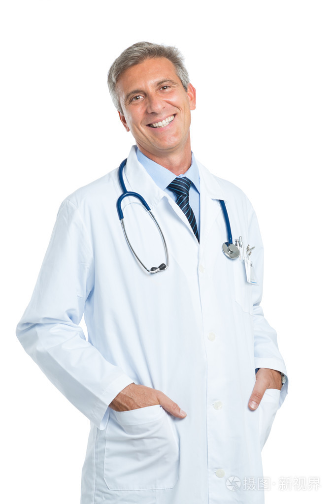 微笑成熟医生照片-正版商用图片088h4c-摄图新视界