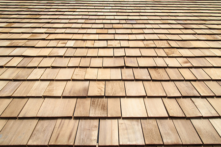 木制屋顶瓦纹理