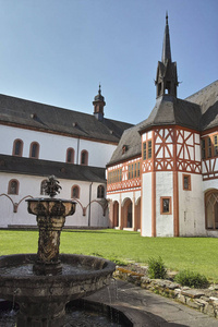 修道院 eberbach 之间, 莱茵高德国