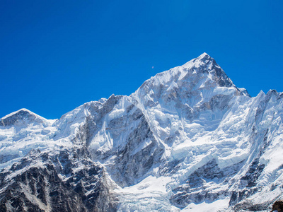 喜马拉雅山的路线到珠穆朗玛峰基地营地的看法