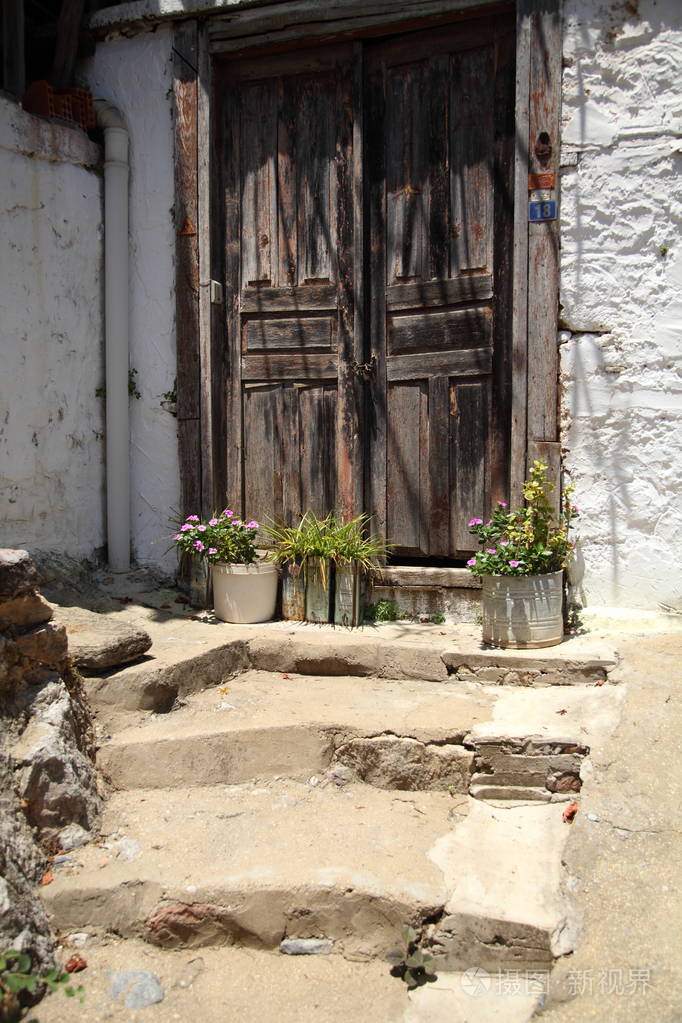 旧木门.老房子里的木门