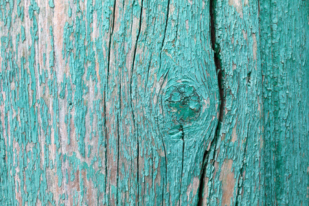木墙漆的绿色细节