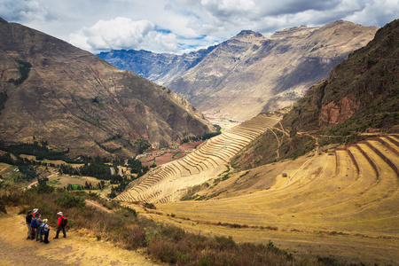 秘鲁，称心如意神圣谷在秘鲁的印加遗址