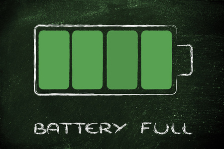 电话或电子设备完整的电池设计