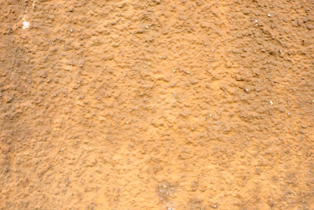 涂褐色的混凝土墙