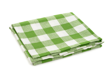 绿色餐巾