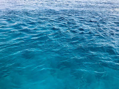 质地浅蓝色湿润美丽湛蓝的大海, 海水, 大海, 海洋。的背景