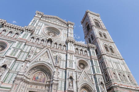 大教堂 di santa maria del fiore 在佛罗伦萨，意大利