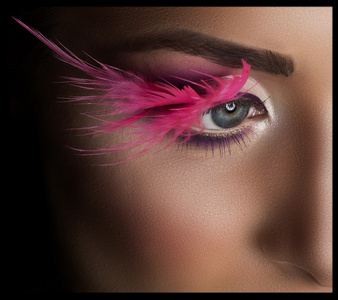 创意假睫毛图片