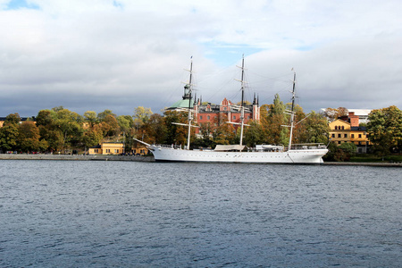 瑞典斯德哥尔摩 Af 查普曼帆船