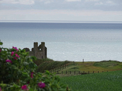 Dunnottar 城堡在斯通黑文, Schottland