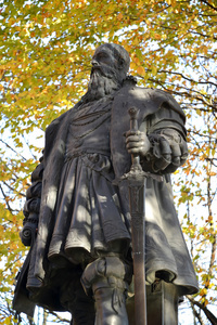 哥尼斯堡大学创始人阿尔布雷希特公爵的纪念碑