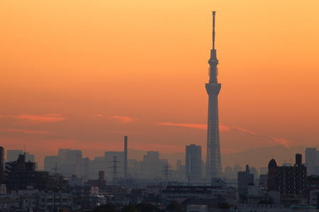 pohled na msto Tokio