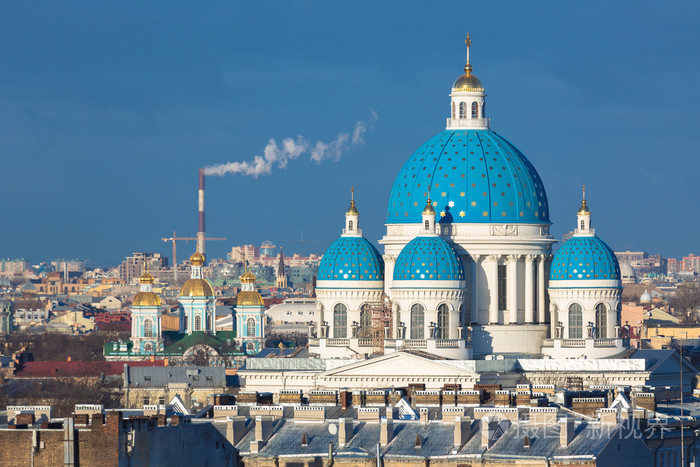 圣彼得堡的全景