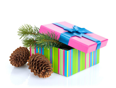 枞树圣诞礼品盒