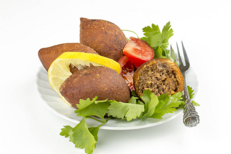 传统土耳其食品icli kofte