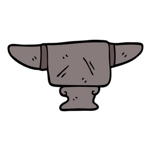 铁匠涂鸦动画片涂鸦重老铁砧照片