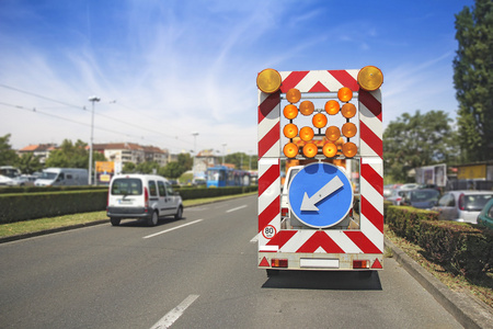 道路维修车信号相似素材图片 摄图新视界
