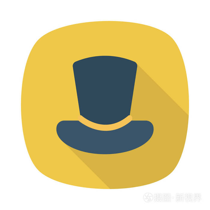 帽子图标矢量图