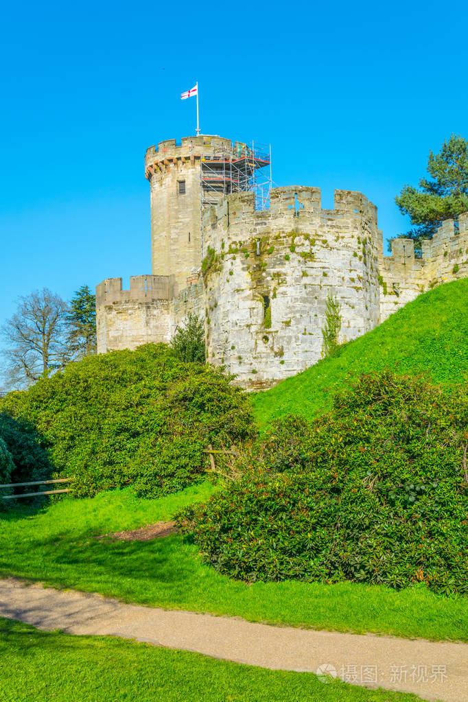 在英国沃里克城堡