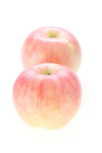 苹果富士孤立在白色背景上