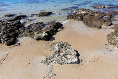 以色列国北部的地中海沿岸