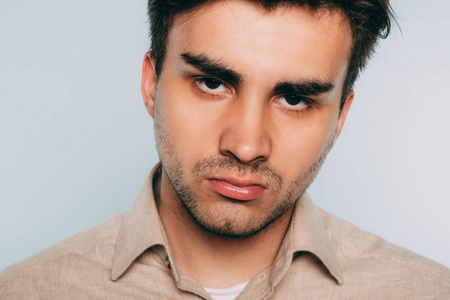 不屑不屑不顾傲慢人傲慢的情绪照片