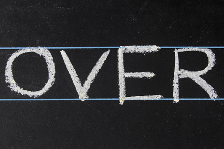 在手写在黑色的黑板上的单词照片