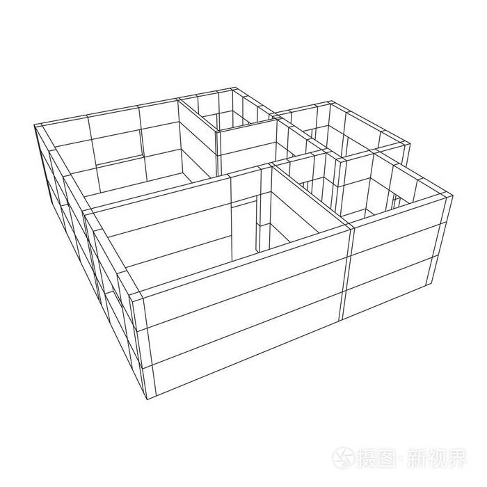 线框建筑