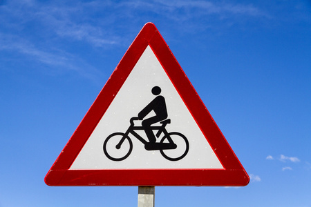 摩托车和自行车标志