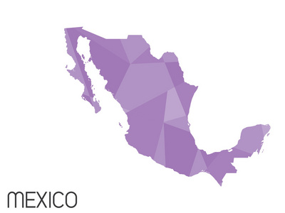 组信息图表元素的墨西哥国家