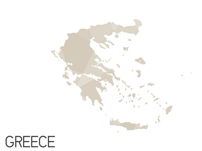 组信息图表元素的希腊国家