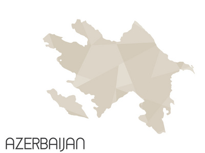 组信息图表元素的阿塞拜疆国家