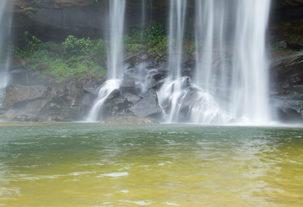 泰国国家公园中的瀑布