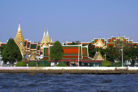 玉佛寺，湄南河，曼谷，泰国