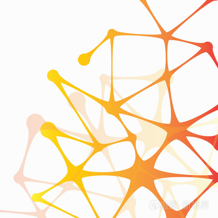 抽象的分子结构