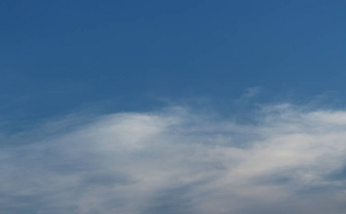 天空云朵在风背景天空的飘荡