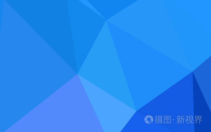 浅蓝色矢量梯度三角形纹理.具有渐变的折纸风格的创造性几何插图.