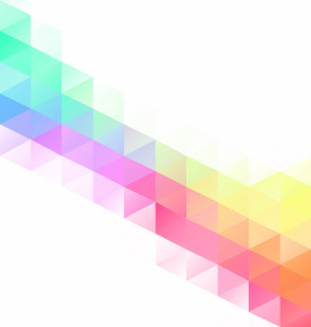 彩色网格马赛克背景，创意设计模板
