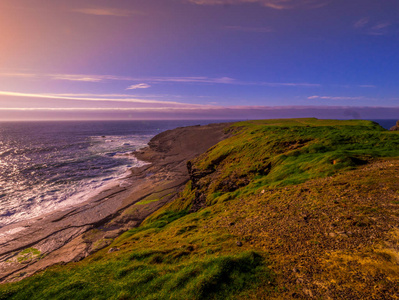Kilkee 的美妙悬崖爱尔兰西海岸