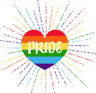 lgbt 权利符号.同志游行口号照片