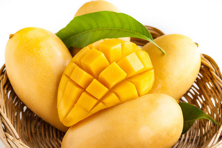 芒果篮子图片