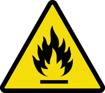 易燃图标图片