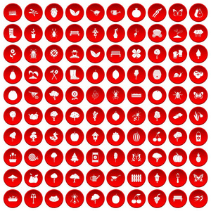100园艺图标设置红色