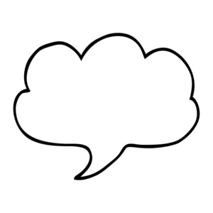 线条画动画片表情气泡照片