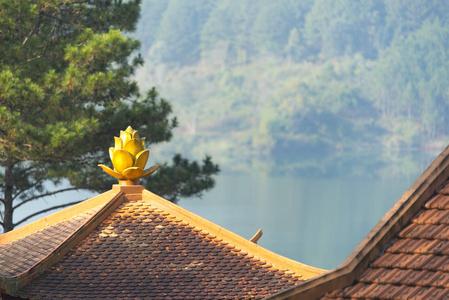 湍从氽林禅寺越南大叻