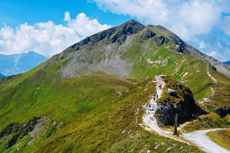 奥地利阿尔卑斯山的美丽风景, 欧洲